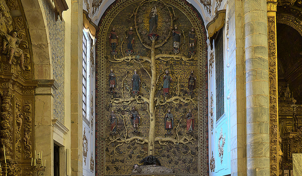 'Árbol de Jesé'. Iglesia Santa María del Castillo, Olivenza_Wikimedia Commons / José Luis Filpo Cabana