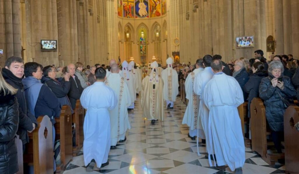 Eucaristía de este domingo en la catedral de la Almudena con motivo del Año Jubilar