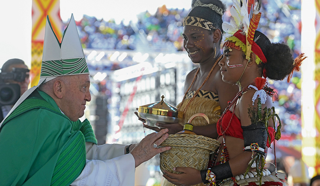 Eucaristía en Port Moresby (Papúa Nueva Guinea) el 8 de septiembre