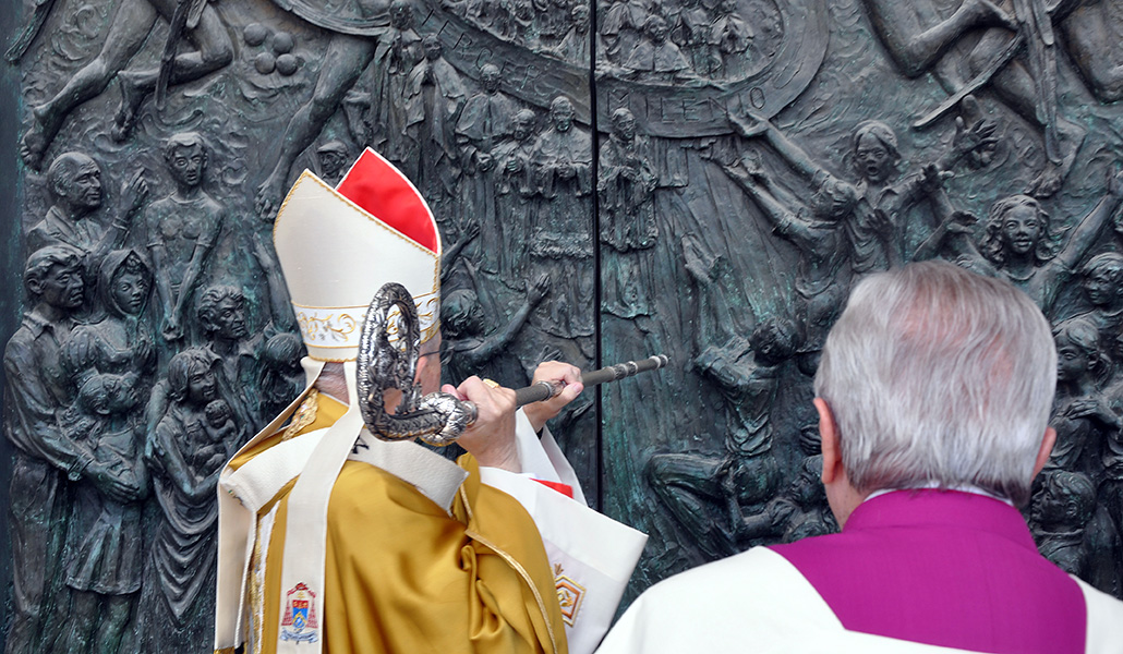 Carlos Osoro abre el 15 de junio de 2018 la Puerta de la Evangelización