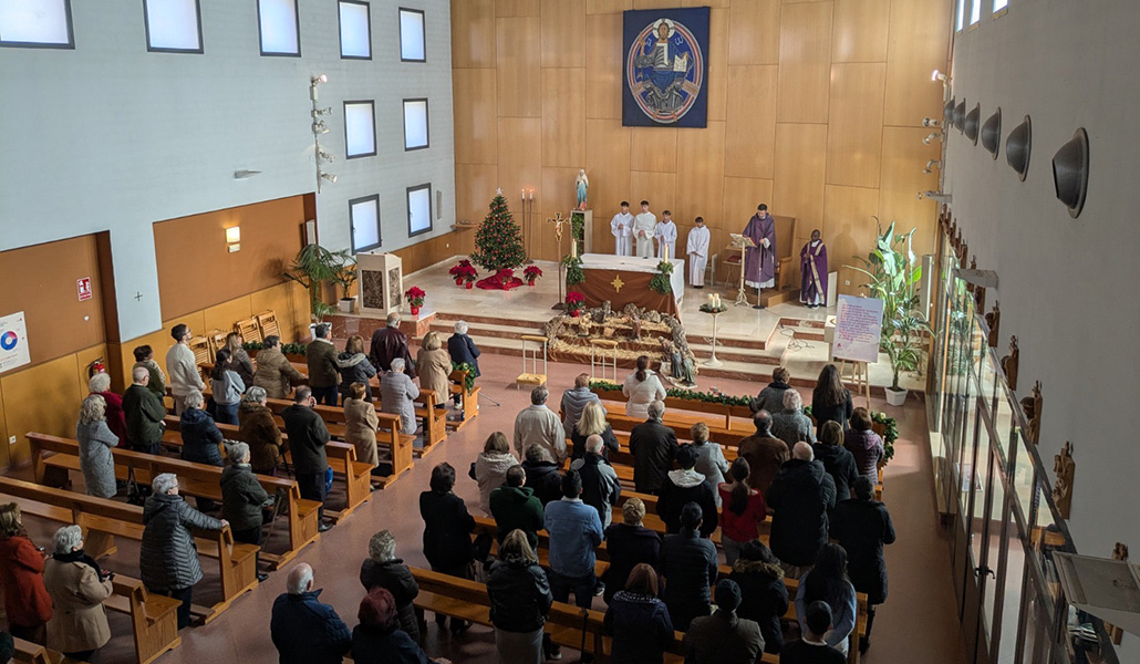 El objetivo de esta parroquia no es que las Misas estén llenas