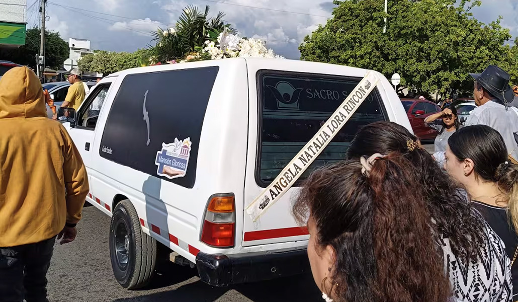 Cortejo fúnebre de la familia, el 1 de enero