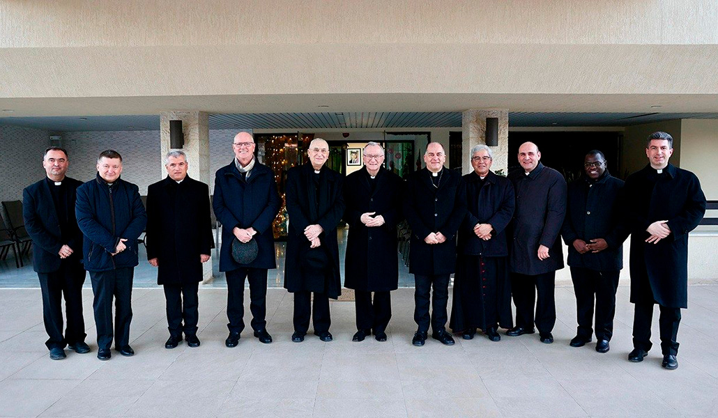 Parolin se reunió en Amman con los Nuncio apostólicos de Oriente Medio