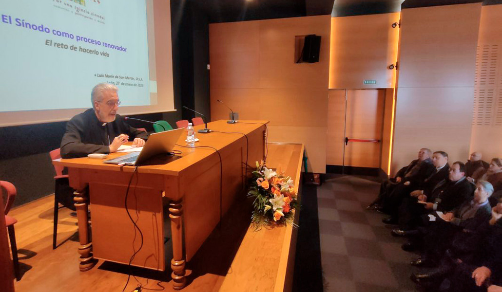 Luis Marín durante su intervención