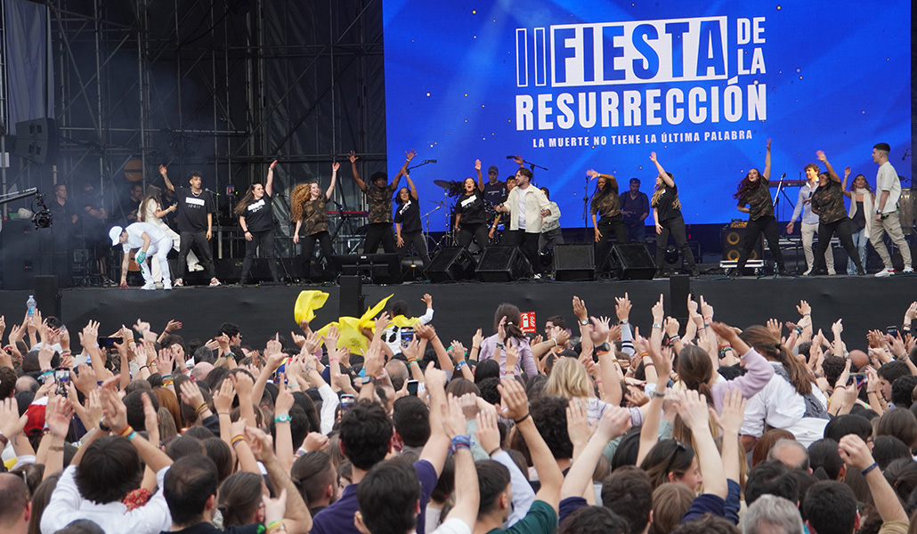 Un momento de la Fiesta de la Resurrección el año pasado