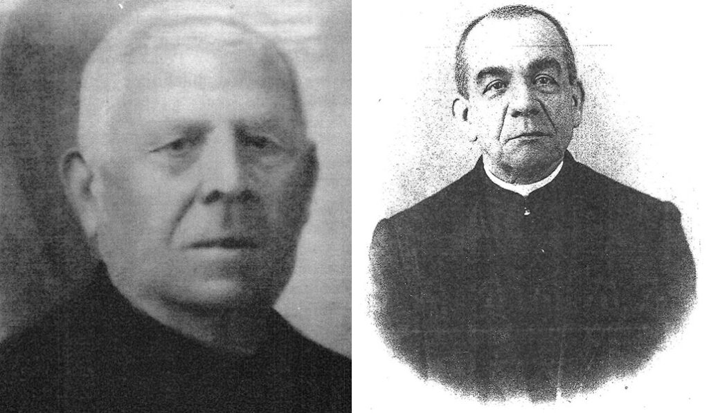 Manuel Izquierdo y Antonio Montañés son los curas de referencia de ambos grupos