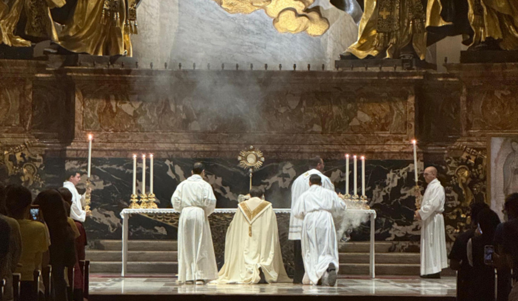 Cobo durante la vigilia