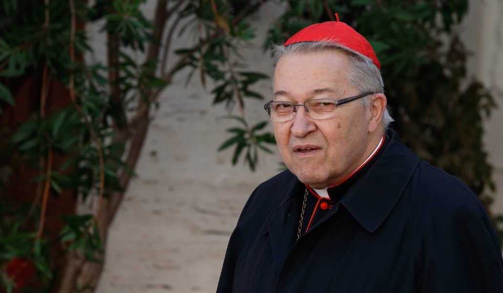 El cardenal galo durante el Sínodo de 2014, en el que fue presidente delegado.
