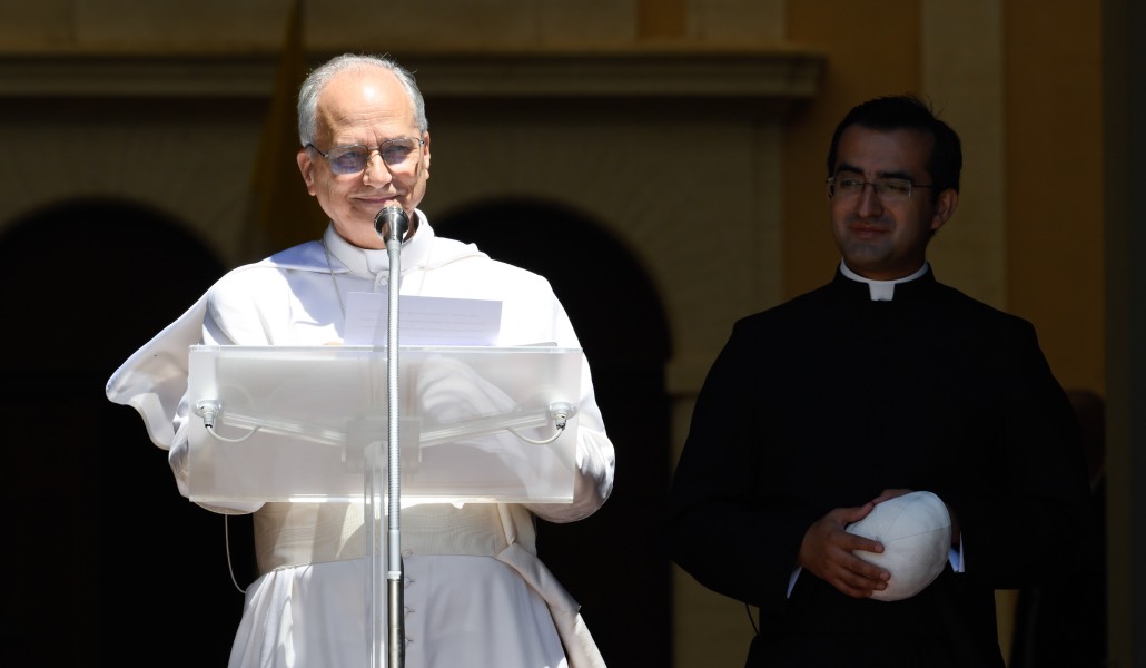 El Santo Padre durante el ángelus del pasado domingo, en el que también aludió al ataque.