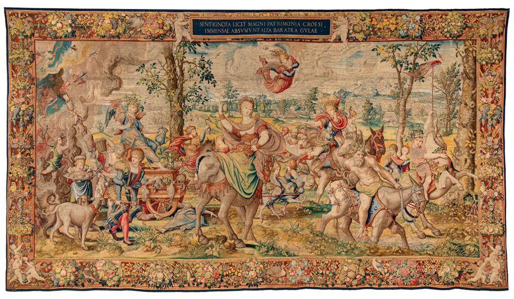 'La gula'. Serie de María de Hungría. Colecciones Reales.