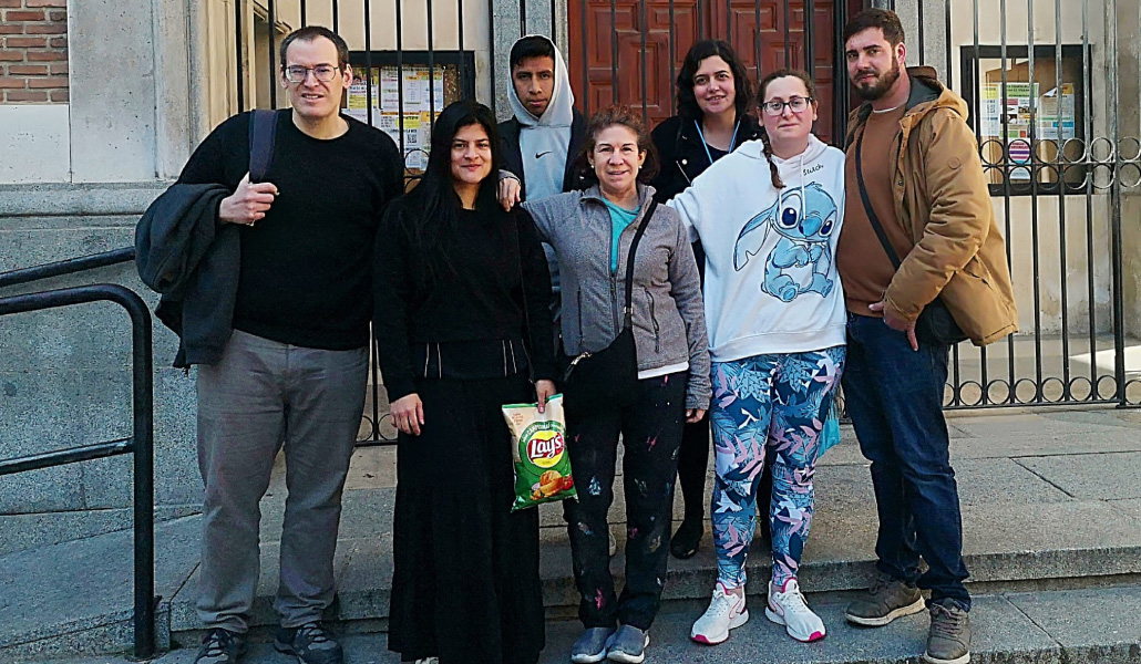 Empezando a trabajar con jóvenes.