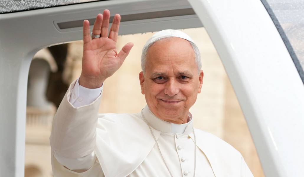 El Papa León XIV durante una de sus audiencias