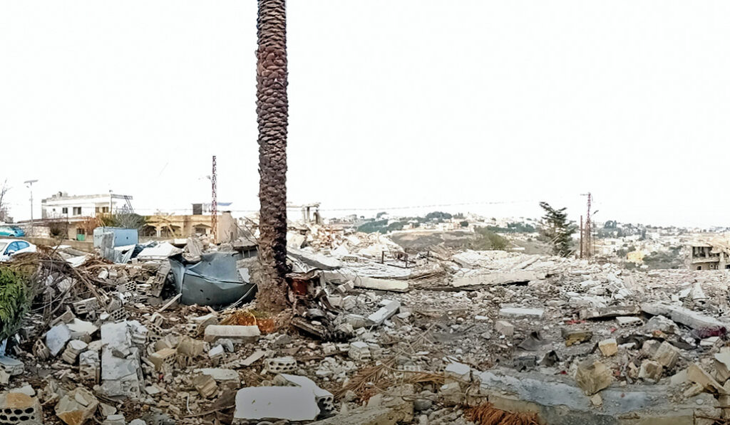 Daños en Safad al Batikh