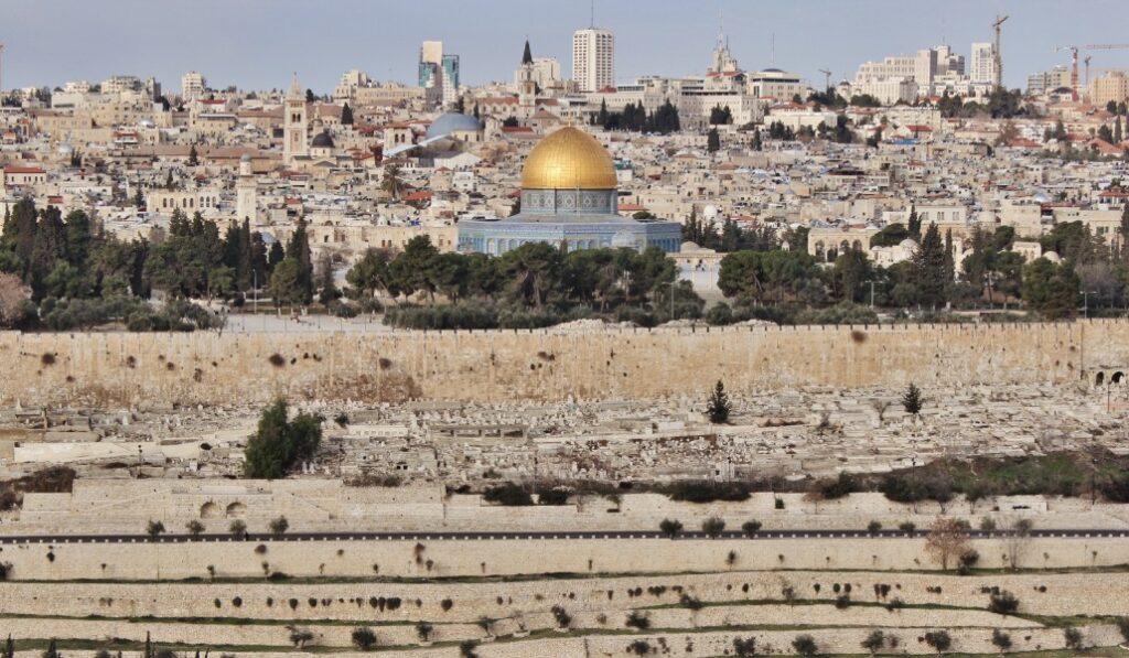 Vista panorámica de Jerusalén