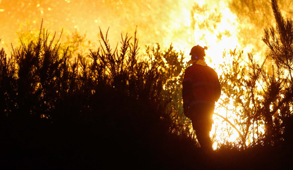 Imagen de recurso de un incendio