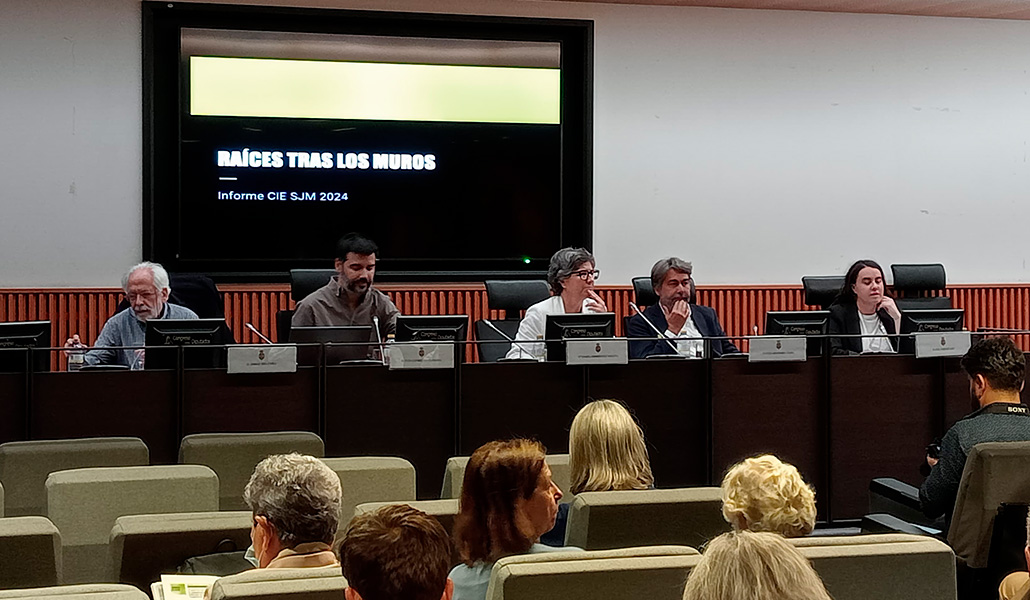 Presentación del informe CIE 2024 del Servicio Jesuita a Migrantes.