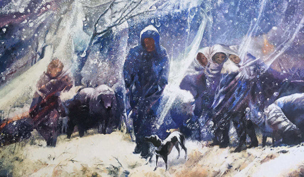 'La nevada' (2024), también «encuentro con el maestro»