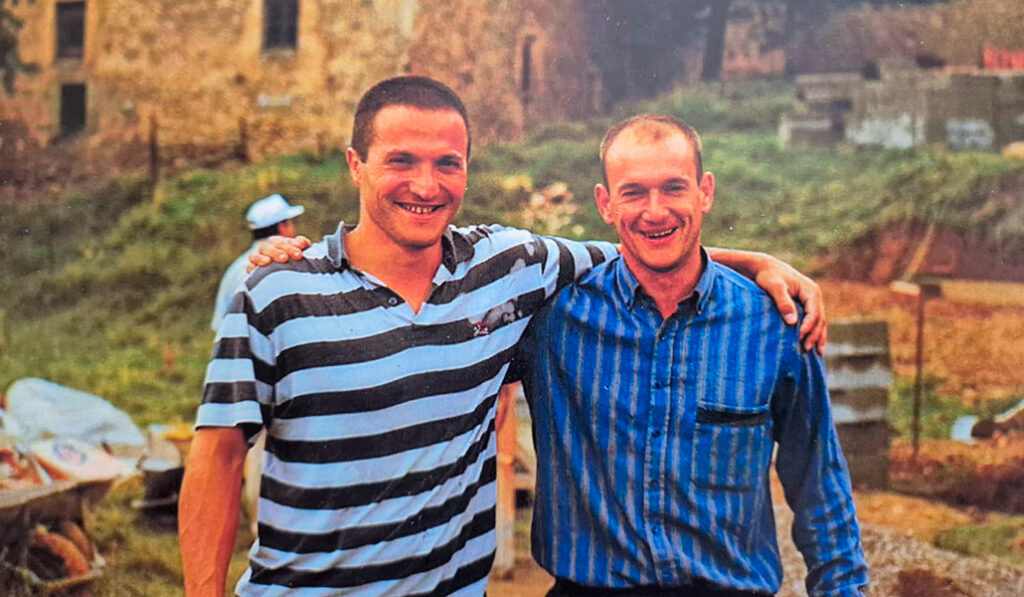 Bosch y Javier Sartorius se conocieron a finales de los años 80 y fueron amigos hasta la muerte de este.