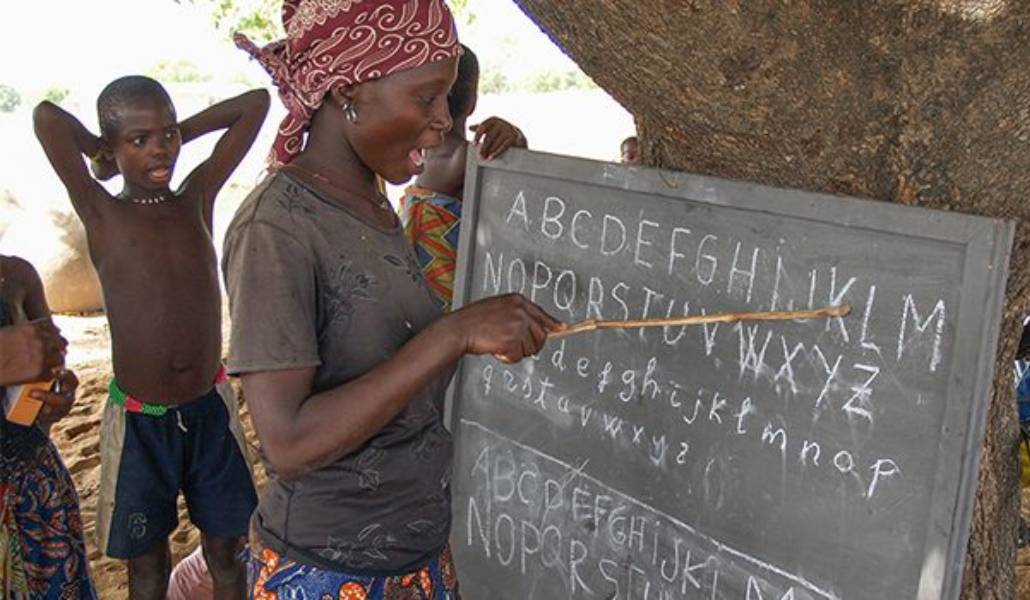 Imagen de un proyecto educativo de Misiones Salesianas