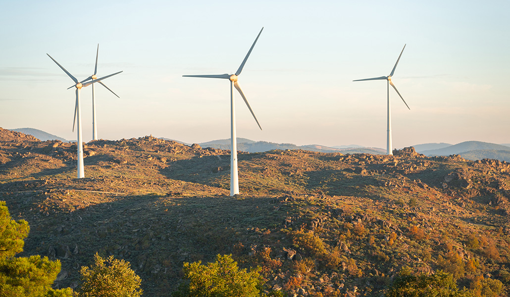 Imagen de recurso de unas turbinas eolicas