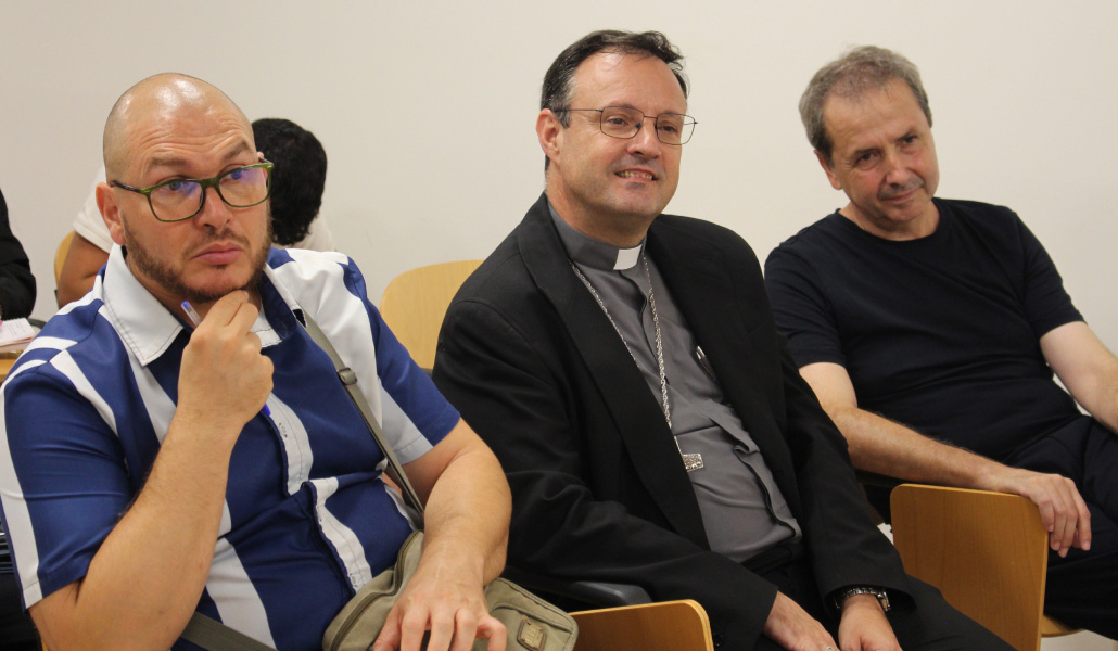 El obispo auxiliar de Madrid, José Antonio Álvarez, en la inauguración del curso 'Voy a ser catequista'