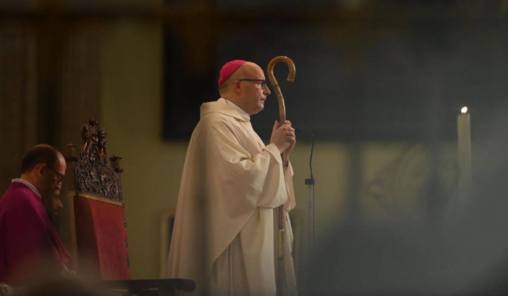 José Antonio Satué ha tomado posesión este sábado como nuevo obispo de Málaga