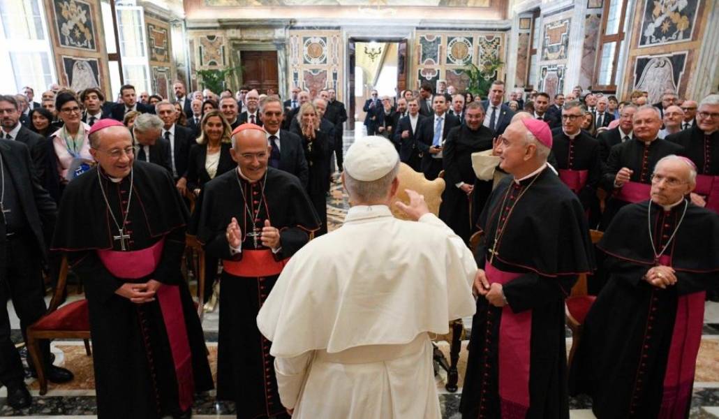 El Papa ha recibido en audiencia a los teólogos este sábado