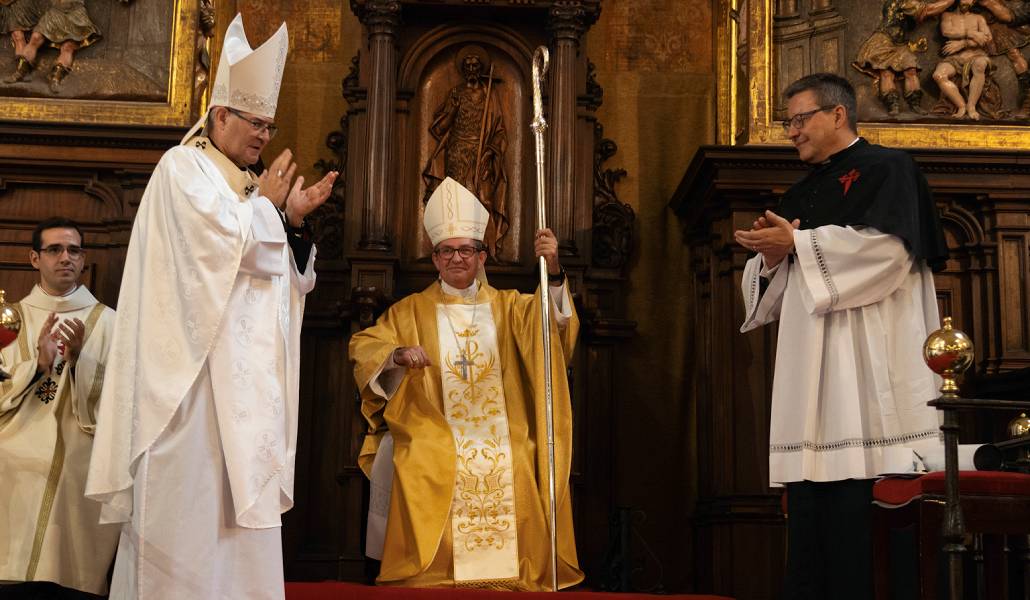 Toma de posesión de Abilio Martínez como obispo de Ciudad Real