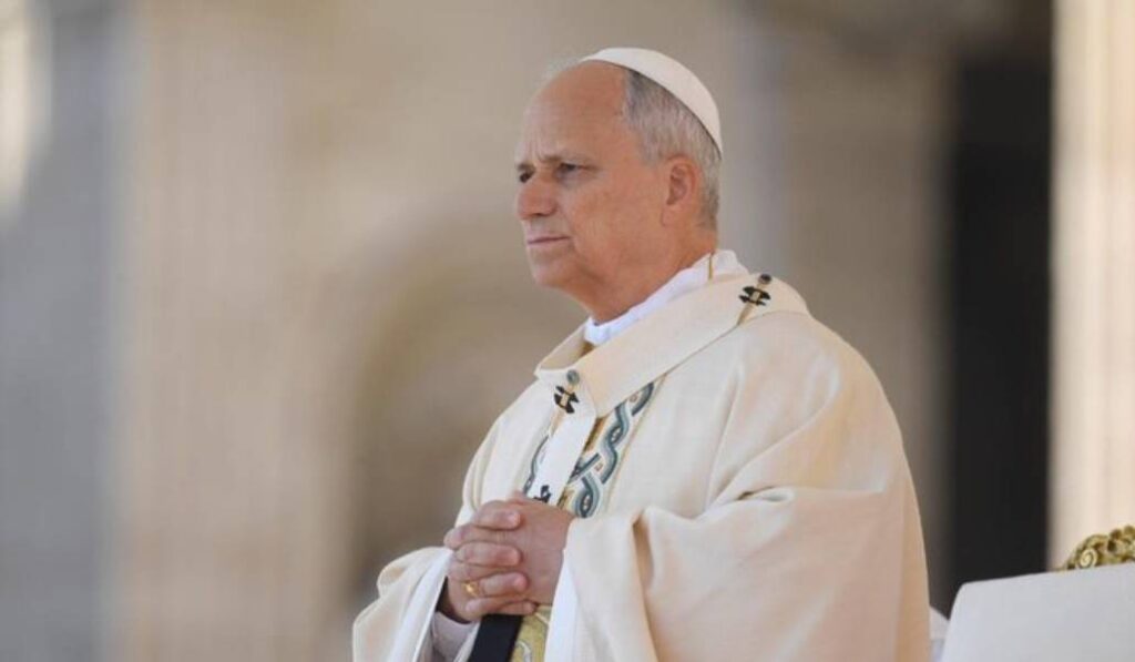 El Papa durante la celebración.