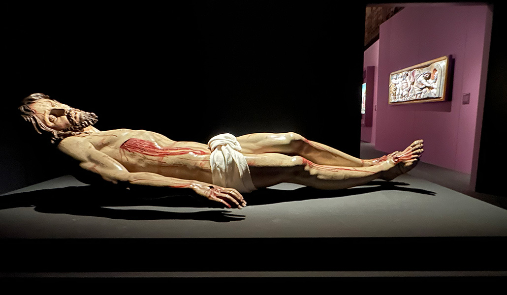 El 'Cristo yacente' de Gregorio Fernández es una de las joyas del arte religioso de Castilla y León.