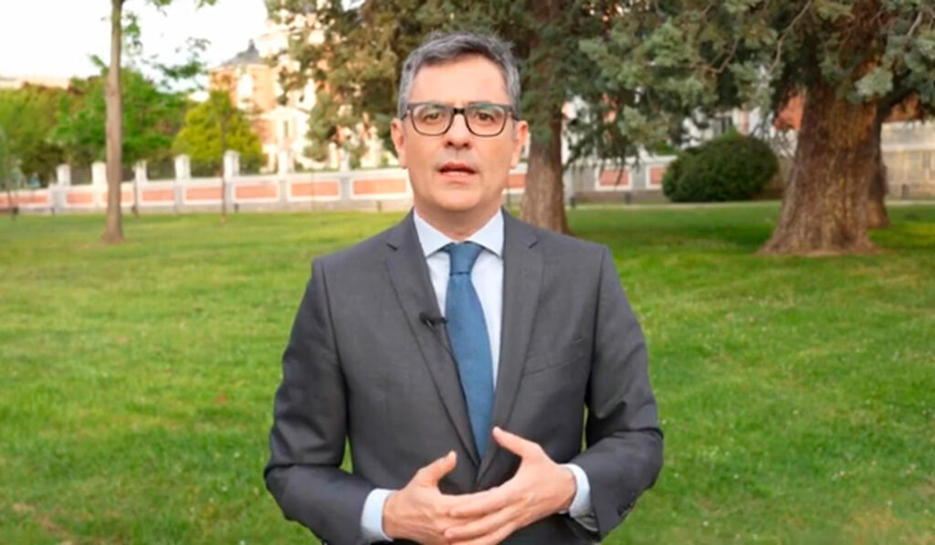 Bolaños hablando sobre León XIV.