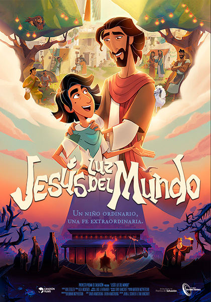 Cartel de 'Jesús, Luz del mundo'