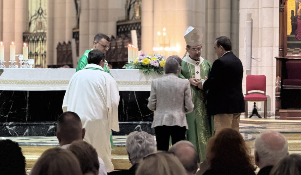 Un momento del Jubileo de Padres y Madres de Sacerdotes