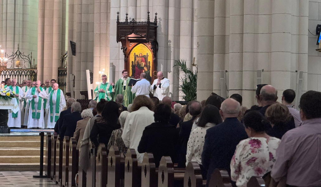 Un momento del Jubileo de Padres y Madres de Sacerdotes
