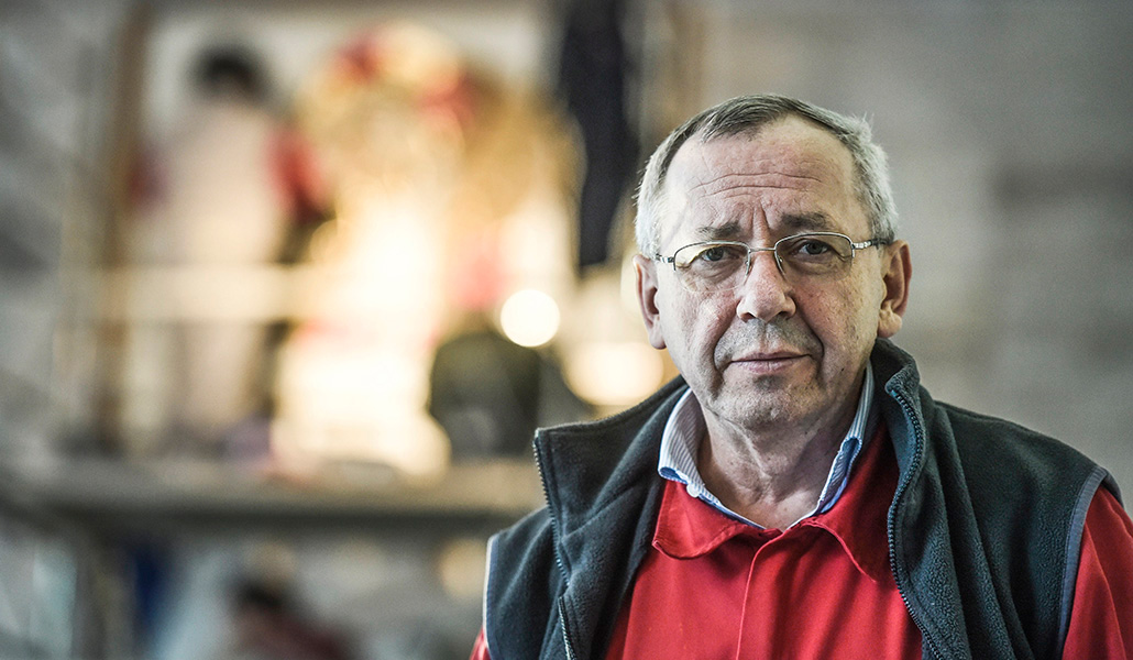 El padre Marko Rupnik