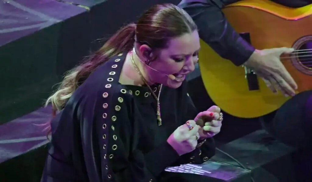 Niña Pastori en una foto de archivo en un concierto en Sevilla.