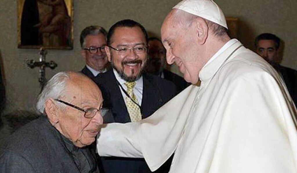 Gutiérrez y Francisco se encontraron en el año 2013.