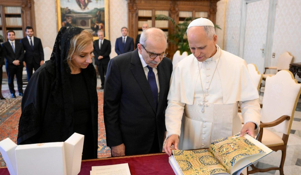 El Papa junto al primer ministro