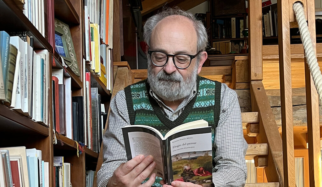 Piñero es catedrático de Estética y Teoría de las Artes en la UNAV.