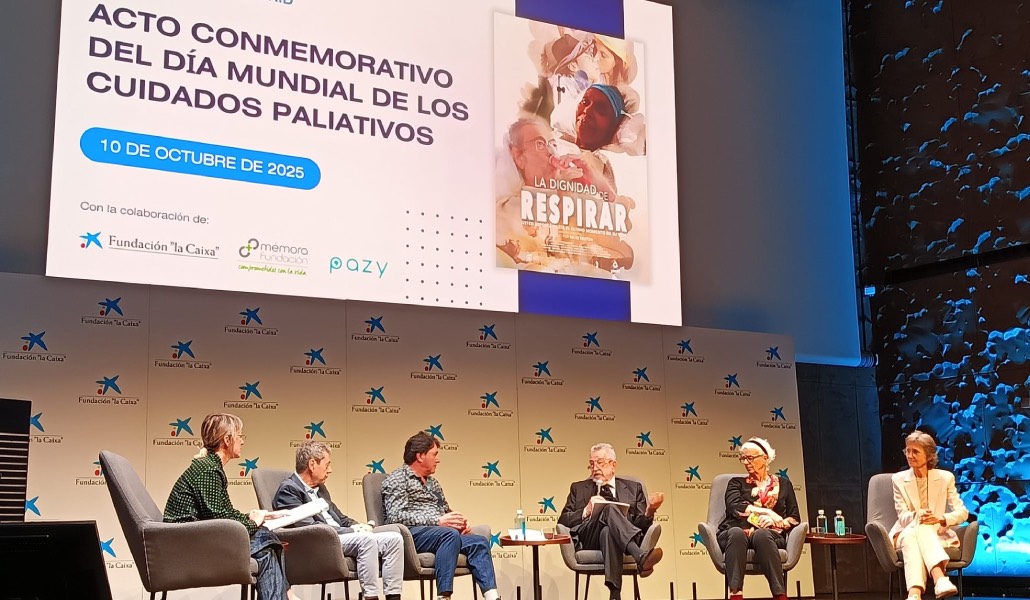 Un momento del acto conmemorativo de SECPAL este viernes.