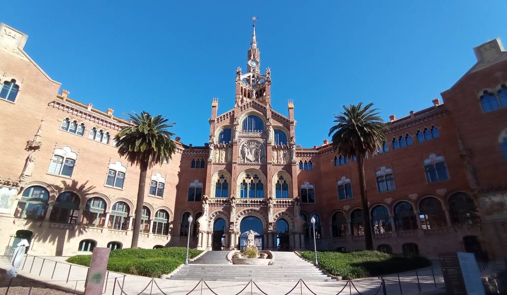 El hospital Sant Pau, en Barcelona.