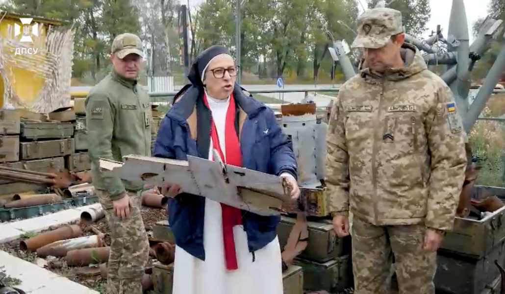 Metraje de sor Lucía en el documental.