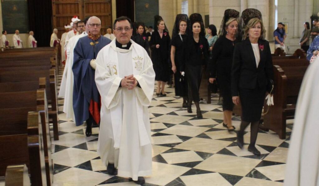 Procesión de entrada en el Jubileo de las Corporaciones Nobiliarias