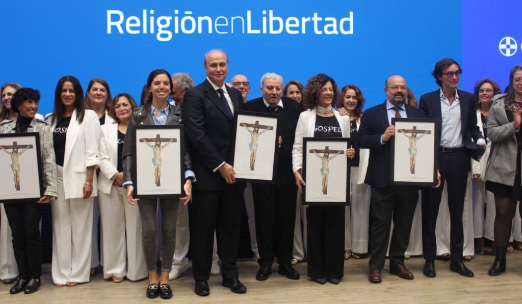 Los galardonados de los Premios Religión en Libertad.