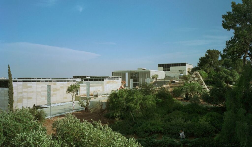 Fachada exterior del Museo de Israel.