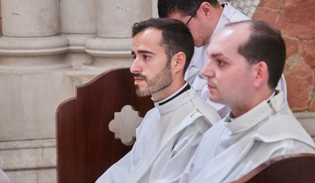 Pablo Vidal en su ordanación