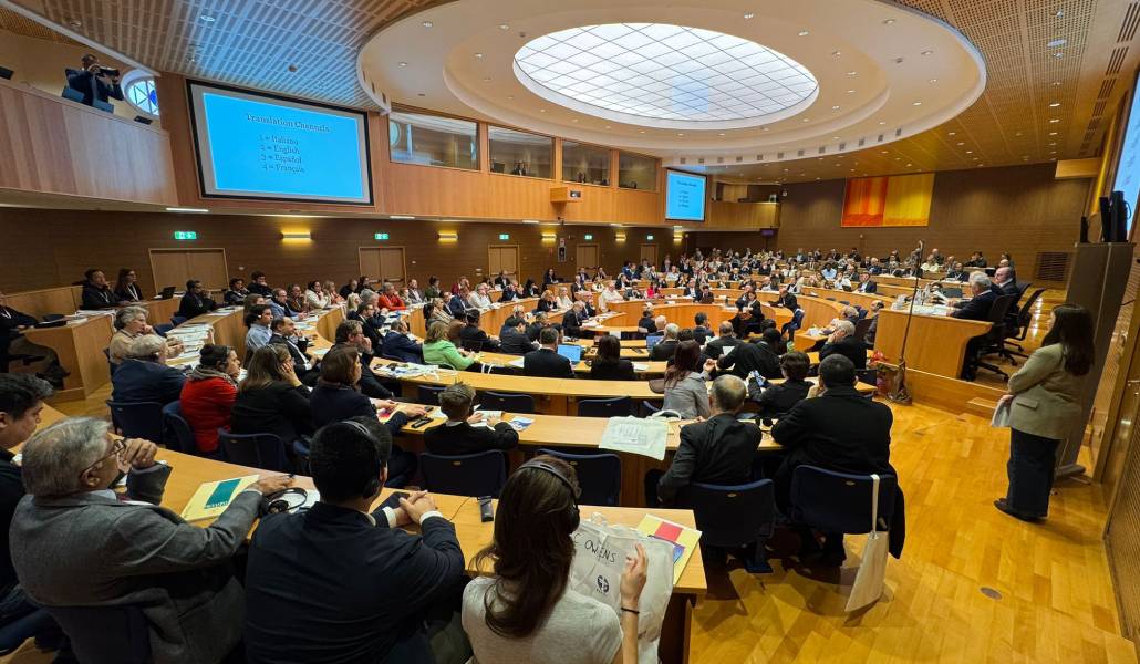 Un momento del congreso organizado por la Academia Pontificia para la Vida. Foto: academyforlife.va.