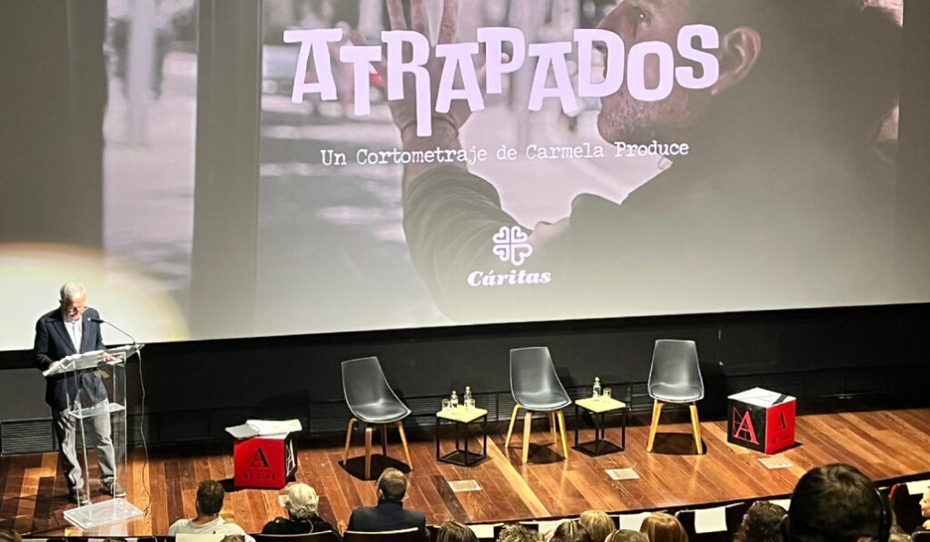 Manuel Bretón durante la presentación.