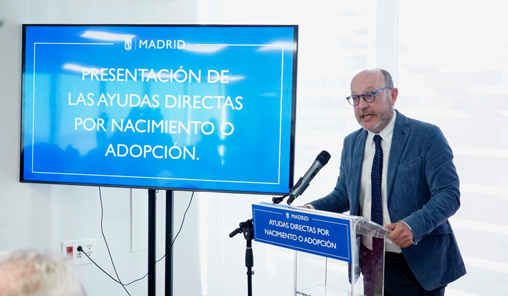 José Fernández Sánchez, delegado municipal de Familia del Ayuntamiento de Madrid