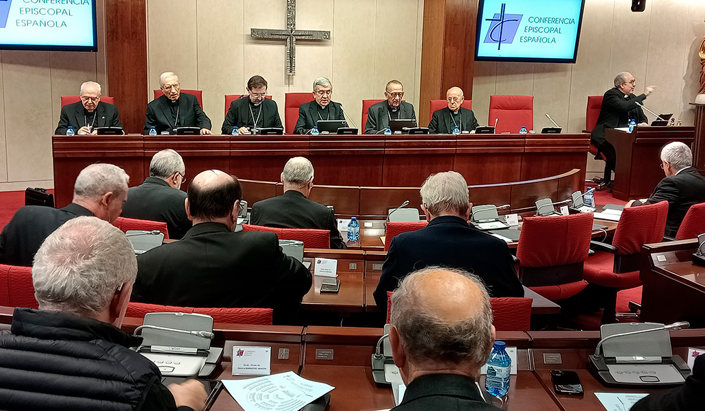 Un momento de la apertura de la Asamblea Plenaria de la CEE